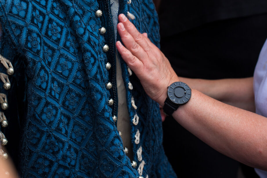 Visite tactile et rencontre avec les comédiens